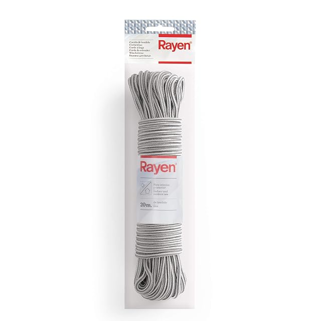 Matassa di filo per bucato Rayen in nylon grigio