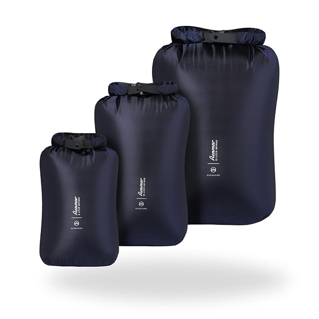 Sacche stagne ultraleggere NORDKAMM in nylon ROBIC nelle tre misure