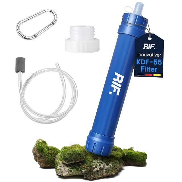 Filtro per l’acqua da esterno RIF. con adattatore universale per borracce