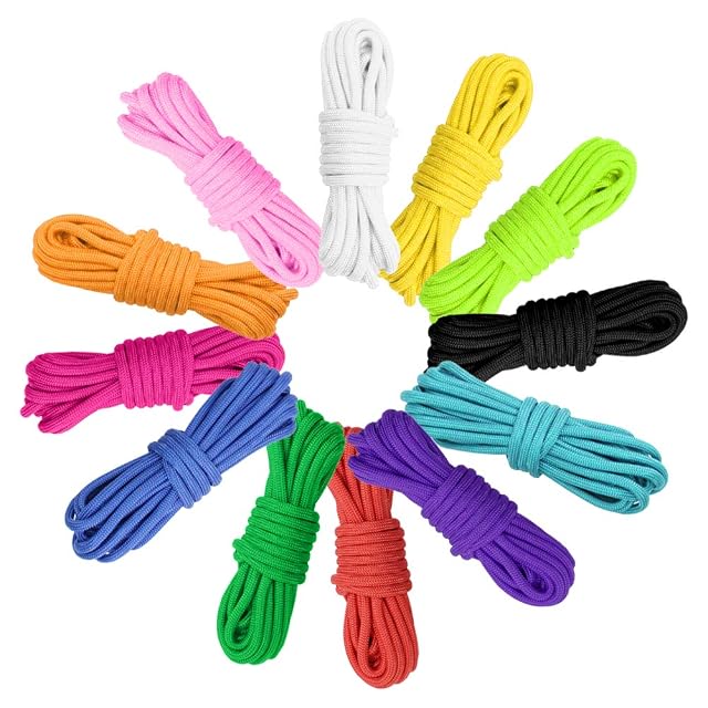 Set Gukasxi di paracord in dodici bobine colorate per il lavoro creativo