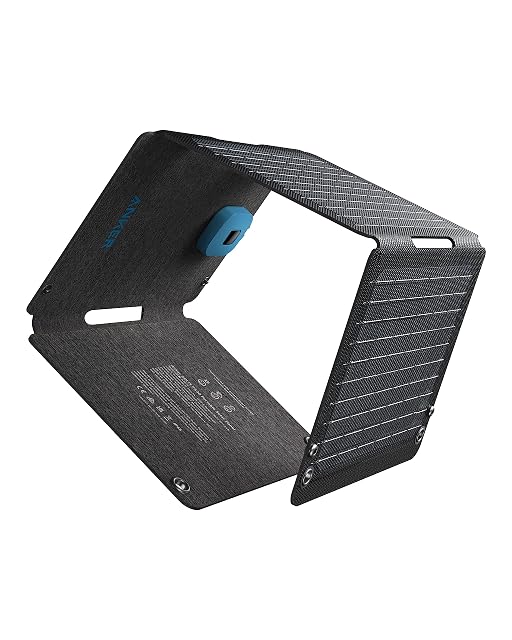 Pannello solare pieghevole Anker SOLIX PS30 da 30 W con uscite USB-A e USB-C