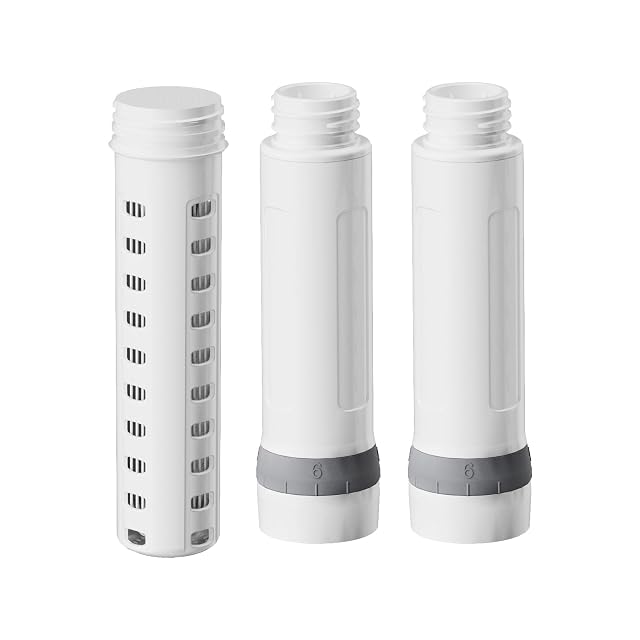 Set di filtri di ricambio Membrane Solutions C3 con una cartuccia UF e due cartucce a carbone attivo